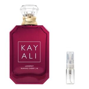 Kayali Lovefest Burning Cherry‎ Eau de Parfum. 2ml Sample